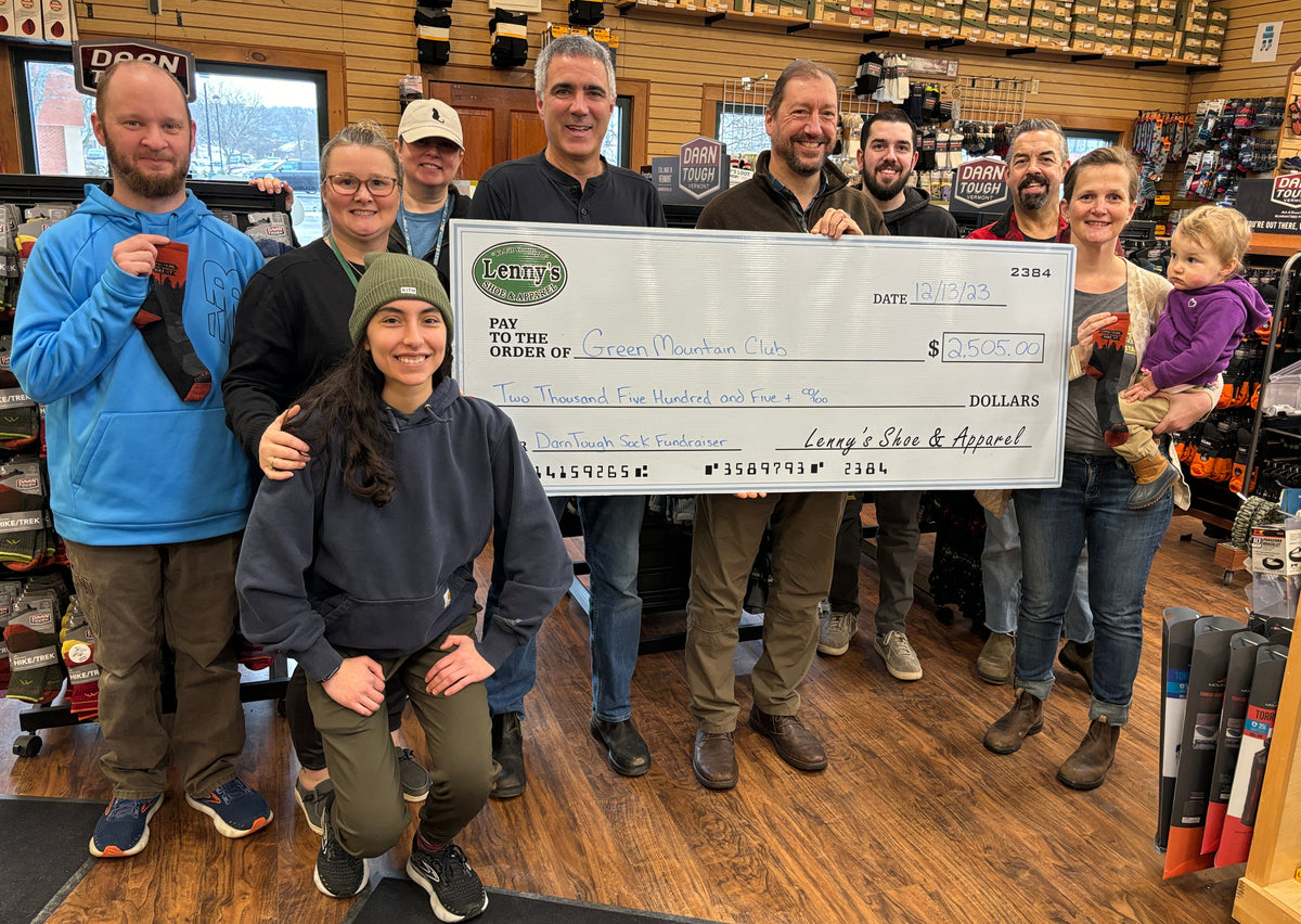 Hikers Show Support of the Green Mountain Club with Lenny’s Special Ed