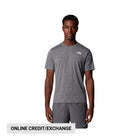 The North Face Men's 24/7 Short Sleeve T Shirt - TNF Medium Grey - Lenny's Shoe & Apparel