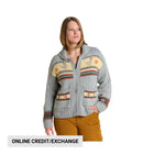 Toad & Co Women's Nitsa Zip Cardigan - Heather Grey - Lenny's Shoe & Apparel