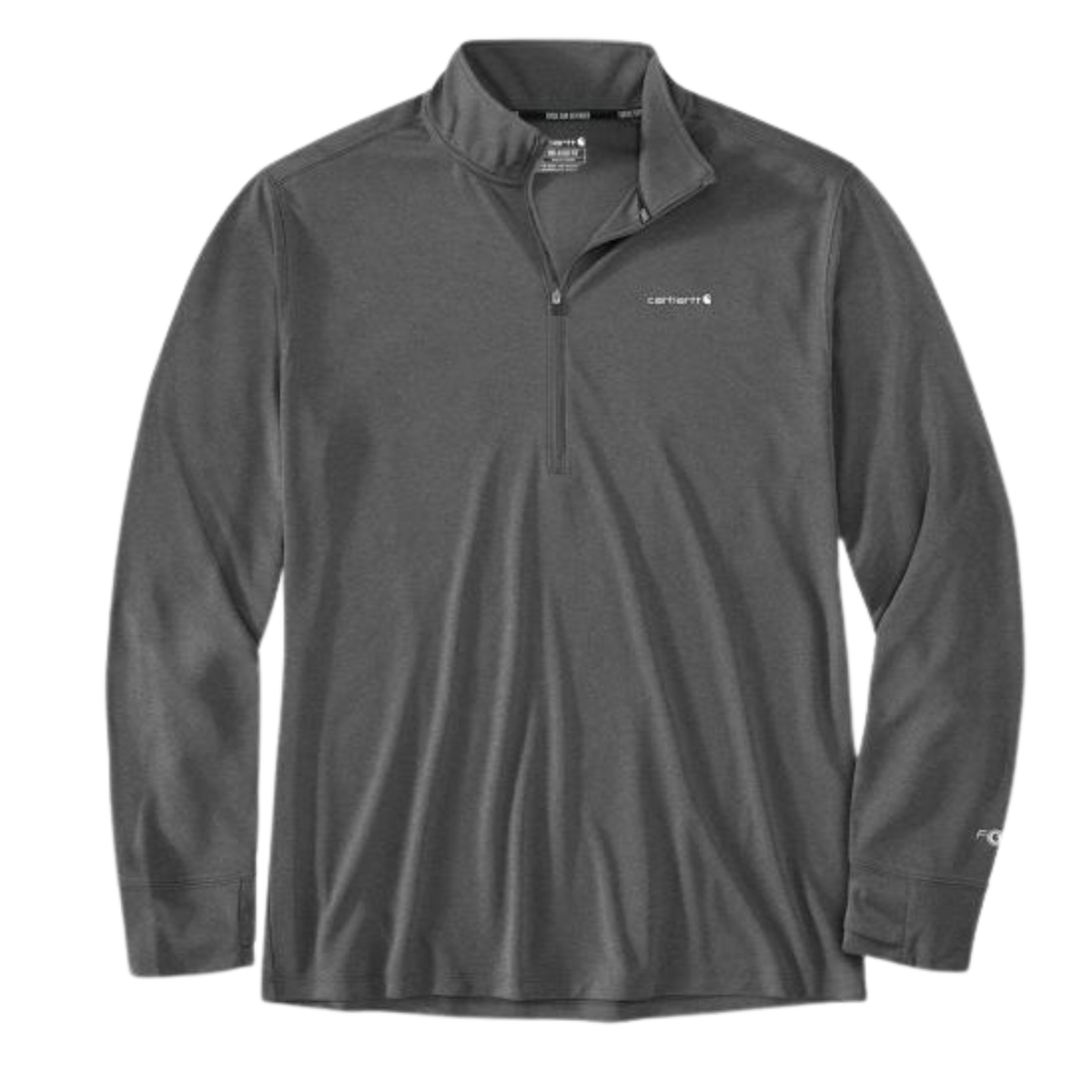 Carhartt Men's Force Sun Defender Quarter Zip Long Sleeve Top