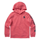 Carhartt Girls' Long Sleeve Graphic Sweatshirt - Pink Lemonade S-XL
