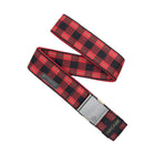 Arcade Plaid Belt - Red/Black - Lenny's Shoe & Apparel