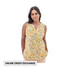Aventura Women's Devonne Tank Top - Yellow - Lenny's Shoe & Apparel