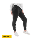 Aventura Women's Dog Walker Fleece Jogger - Black - Lenny's Shoe & Apparel