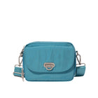 Baggallini Coastal Flip Lock Camera Bag Crossbody - Seaside Blue - Lenny's Shoe & Apparel