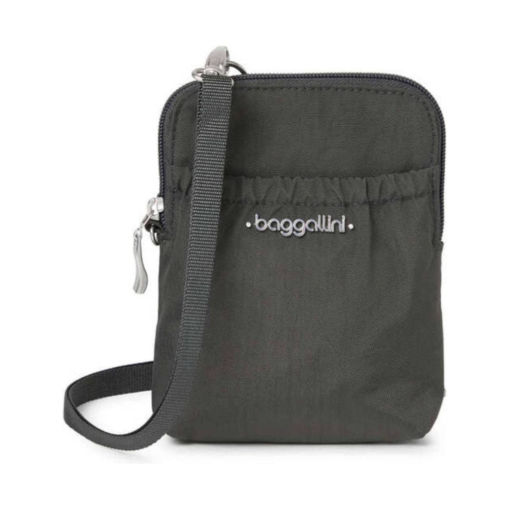 Baggallini Women's RFID Bryant Pouch - Charcoal - Lenny's Shoe & Apparel