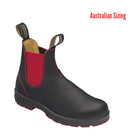 Blundstone Classic 550 Chelsea Boots - Black/Red - ONLINE STORE CREDIT/EXCHANGE ONLY - Lenny's Shoe & Apparel