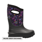 Bogs Kids' Neo Classic Neon Unicorn Waterproof Winter Boots - Black Multi - Lenny's Shoe & Apparel