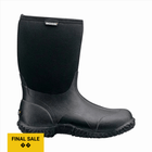 Bogs Women's Classic Mid Rain Boot - Black - Lenny's Shoe & Apparel