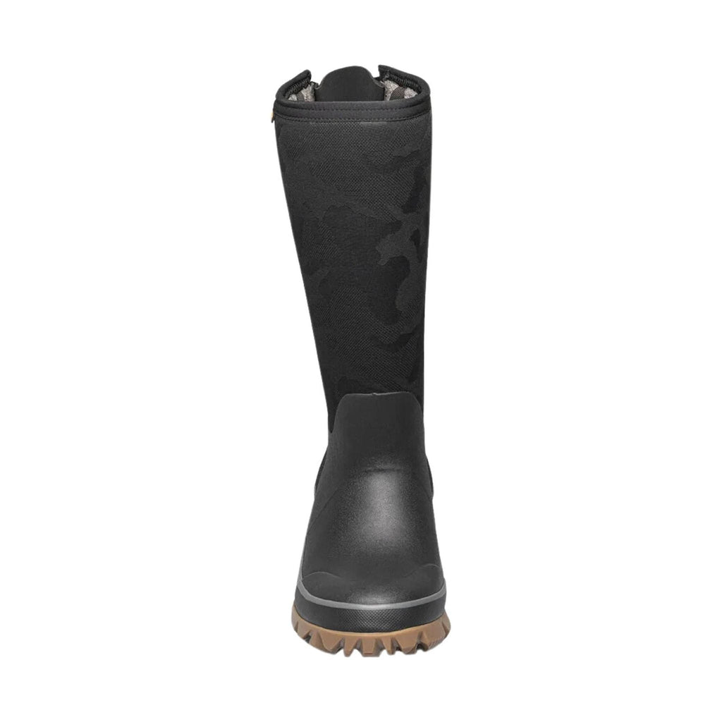 Bogs Women's Whiteout Adjustable Calf Waterproof Slip On Winter Boots - Black - Lenny's Shoe & Apparel