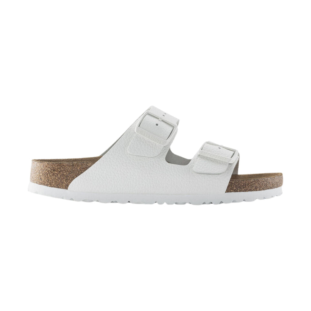 Brikenstock Arizona Soft Footbed Sandal - Leather White - Lenny's Shoe & Apparel
