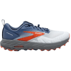 Brooks Men's Cascadia 17 Trail Running Shoes - Blue/Navy/Firecracker - Lenny's Shoe & Apparel