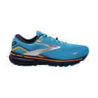 Brooks Men's Ghost 15 GTX Running Shoes - Blue/Peacoat/Orange - Lenny's Shoe & Apparel