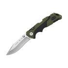 Buck Small Folding Pursuit Knife - Green/Black - Lenny's Shoe & Apparel