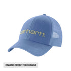 Carhartt Canvas Mesh Cap - Blue Lagoon - Lenny's Shoe & Apparel