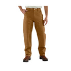 Carhartt Men's Loose Fit Firm Duck Double Front Utility Work Pant - Carhartt Brown - Lenny's Shoe & Apparel