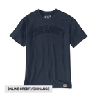 Carhartt Men's Loose Fit Heavyweight Short Sleeve Graphic T Shirt - Navy - Lenny's Shoe & Apparel