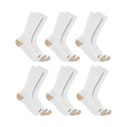 Carhartt Men's Midweight Crew Sock 6 Pack - White - Lenny's Shoe & Apparel