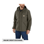 Carhartt Men's Storm Defender Loose Fit Heavy Weight Rain Jacket - Moss - Lenny's Shoe & Apparel