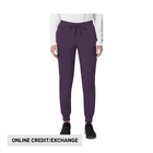 Carhartt Women's Force Cross Flex Cargo Jogger Scrub Pant - Black Plum - Lenny's Shoe & Apparel