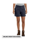 Carhartt Women's Force Loose Fit Work Short - Navy - Lenny's Shoe & Apparel