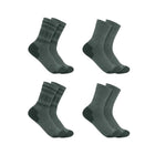 Carhartt Women's Heavyweight Synthetic Wool Blend Crew 4 Pack Socks - Jade - Lenny's Shoe & Apparel