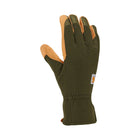 Carhartt Women's High Dexterity Padded Palm Touch Sensitive Long Cuff Gloves - Basil/ Barley - Lenny's Shoe & Apparel