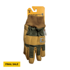Carhartt Women's Insulated Duck Knit Cuff Gloves - Basil Stripe - Lenny's Shoe & Apparel