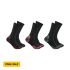 Carhartt Women's Midweight Cotton Blend Crew Sock 3 Pack - Black - Lenny's Shoe & Apparel