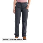 Carhartt Women's Original Fit Crawford Pant - Coal - Lenny's Shoe & Apparel