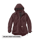 Carhartt Women's Shoreline Relaxed Fit Lightweight Jacket - Blackberry - Lenny's Shoe & Apparel