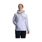 Carhartt Women's Storm Defender Loose Fit Lightweight Hooded Packable Rain Jacket - Fresh Lavender - Lenny's Shoe & Apparel