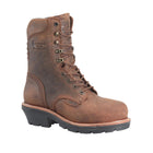 Chippewa Men's Thunderstruck 9 Inch Logger Non Insulated Waterproof Nano Composite Toe Work Boots - Brown - Lenny's Shoe & Apparel