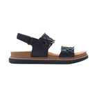 Clarks Women's Arwell Glide Sandal - Black - Lenny's Shoe & Apparel
