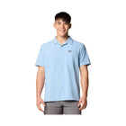 Columbia Men's Utilizer Short Sleeve Camp Shirt - Ripple Blue - Lenny's Shoe & Apparel