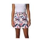 Columbia Women's Chill River Printed Skort - White Pasteled - Lenny's Shoe & Apparel