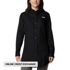 Columbia Women's PFG Tamiami Long Sleeve Tunic - Black - Lenny's Shoe & Apparel