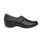 Dansko Women's Franny Wide Shoes - Black Milled - Lenny's Shoe & Apparel