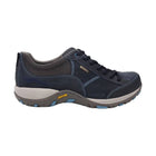 Dansko Women's Paisley Wide Waterproof Sneaker - Navy Milled Nubuck - Lenny's Shoe & Apparel