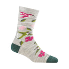 Darn Tough Vermont Women's Birds of a Feather Crew Lightweight Lifestyle Sock - Ash - Lenny's Shoe & Apparel