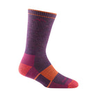 Darn Tough Vermont Women's Hiker Boot Full Cushion Midweight Hiking Sock - Plum Heather - Lenny's Shoe & Apparel