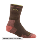 Darn Tough Vermont Women's Hiker Micro Crew Cushion - Earth - Lenny's Shoe & Apparel