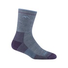 Darn Tough Vermont Women's Hiker Micro Crew Cushion - Light Denim - Lenny's Shoe & Apparel
