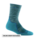 Darn Tough Vermont Women's Lightweight Hiker Micro Crew Cushion - Neptune - Lenny's Shoe & Apparel