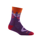 Darn Tough Vermont Women's Northwoods Micro Crew Midweight Hiking Sock - Nightshade - Lenny's Shoe & Apparel