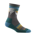 Darn Tough Vermont Women's Sunset Ledge Micro Crew Lightweight Hiking Sock - Taupe - Lenny's Shoe & Apparel