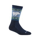 Darn Tough Vermont Women's Vanna Grizzle Boot Midweight Hiking Sock - Goat Blue - Lenny's Shoe & Apparel