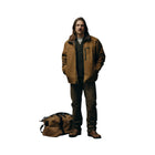 Filson Men's Tin Cloth Primaloft Jacket - Dark Tan - Lenny's Shoe & Apparel
