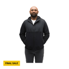 Grundens Men's Bering Fleece Pro Full Zip Hoodie - Black - Lenny's Shoe & Apparel