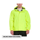 Grundens Men's Full Share Jacket - Hi - Vis Yellow - Lenny's Shoe & Apparel
